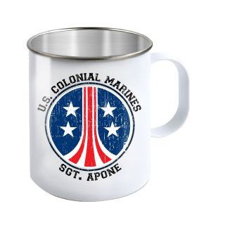 USCM Colonial Marines Sgt Apone Camp Mug
