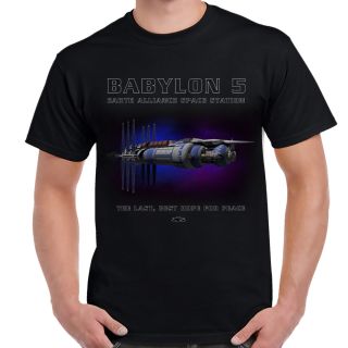 Babylon 5 Space Station Adult Shirt