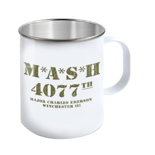 4077th MASH Hawkeye Distressed Camp Mug