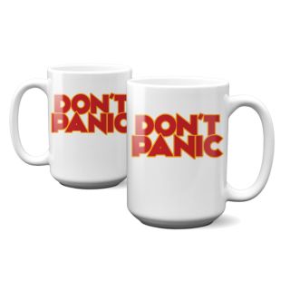 Hitchhikers Don't Panic 15 oz. Mug