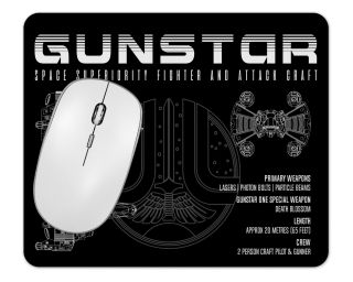 Gunstar Schematic 1/8" Thick Mousepad