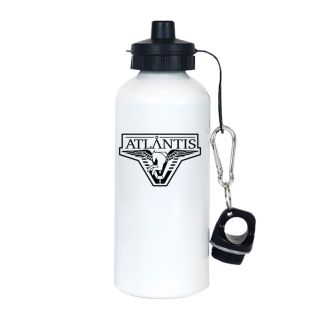 Stargate Atlantis Pegasus Logo Aluminum Water Bottle