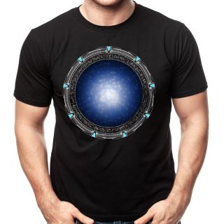 Stargate Color Wormhole Adult Shirt