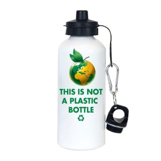 This Is Not a Plastic Bottle Aluminum Water Bottle
